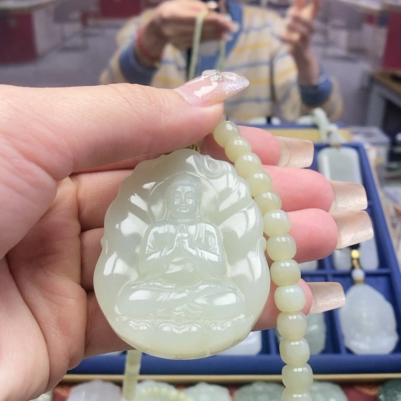 【闪购商品】和田玉颈饰未镶嵌妖**舞