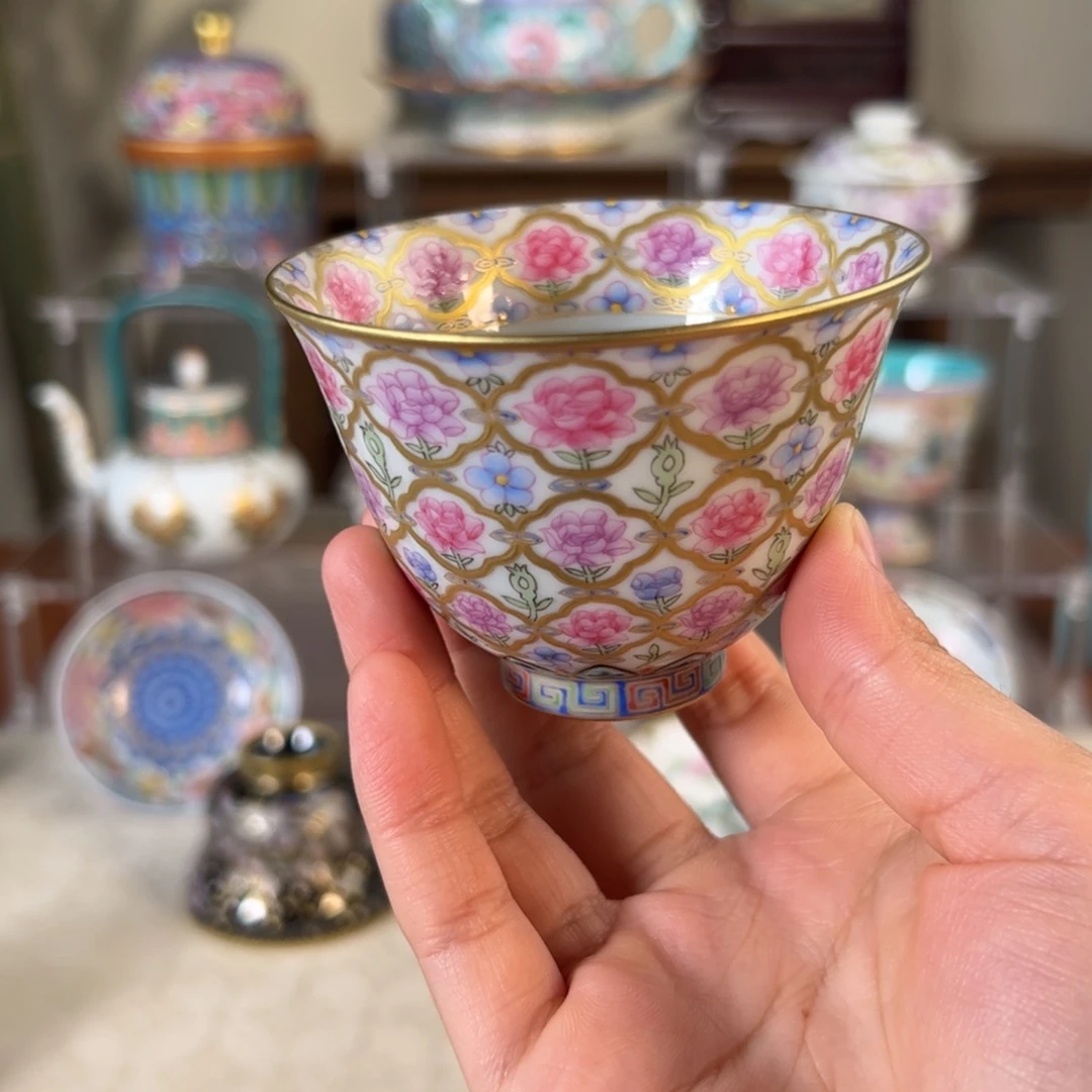 纯手工手绘 高端茶器