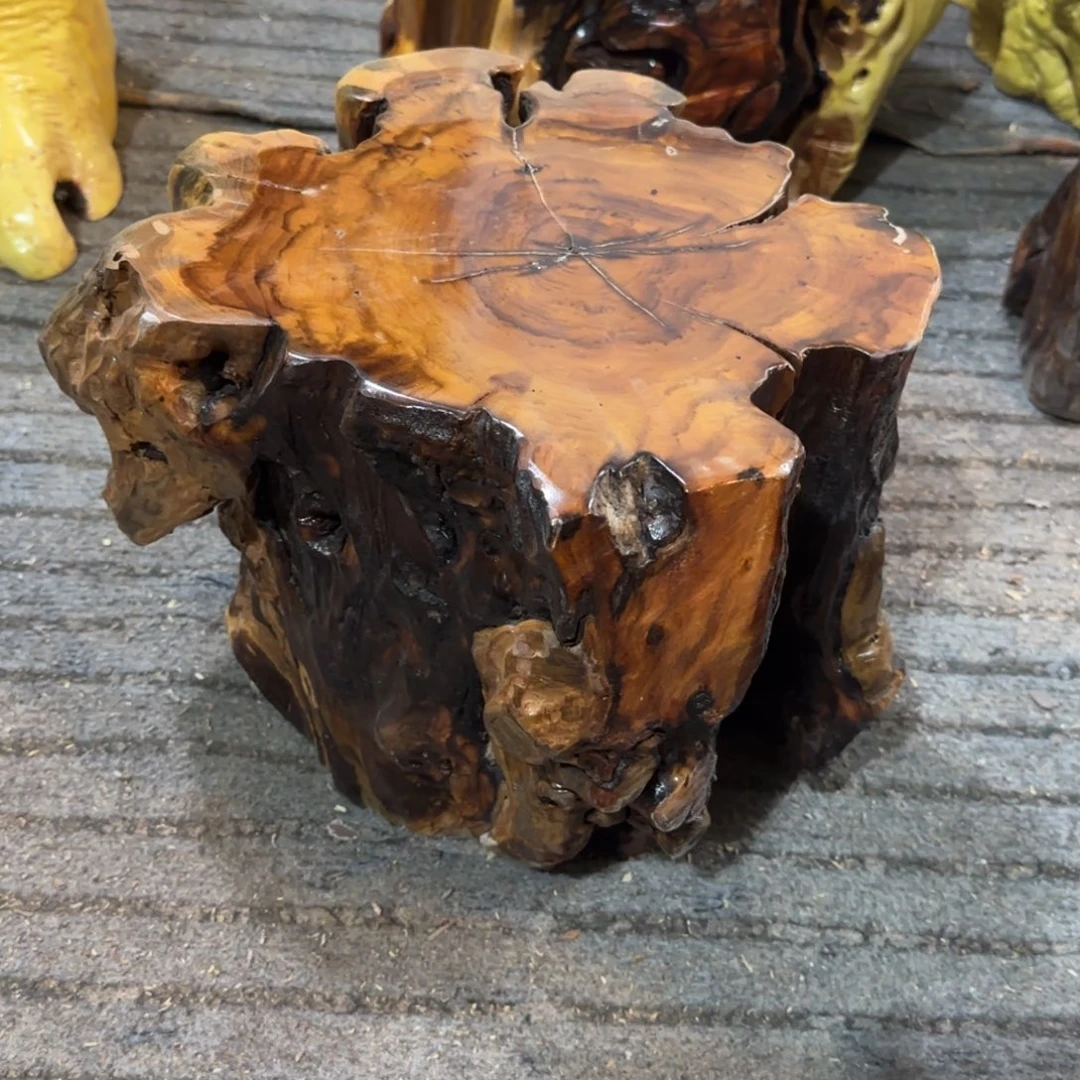 用***6龙纹鸡心枣木手工艺品