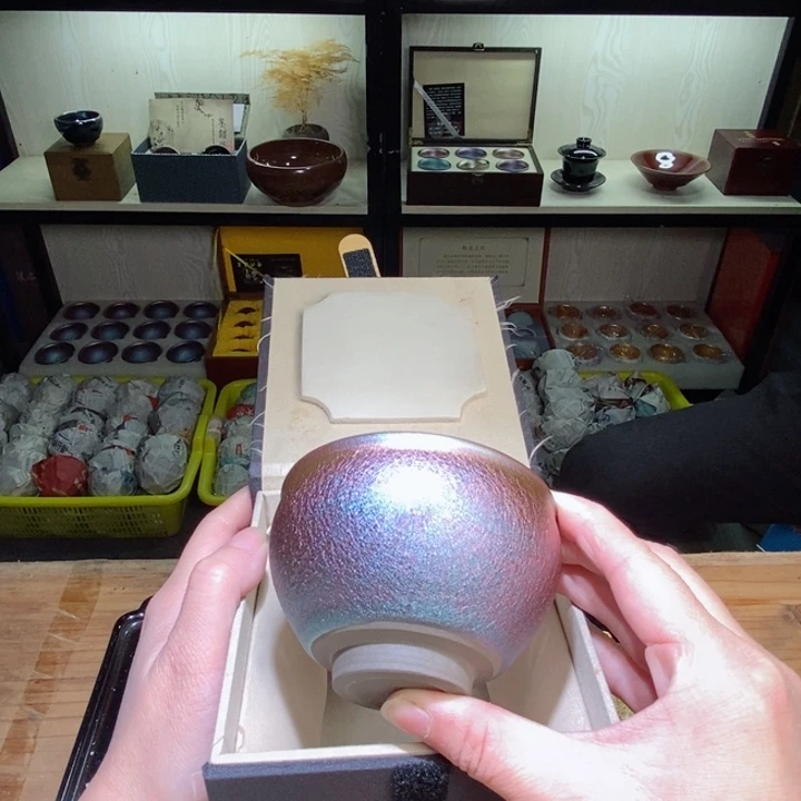 茶盏全品带礼盒，建盏主人杯