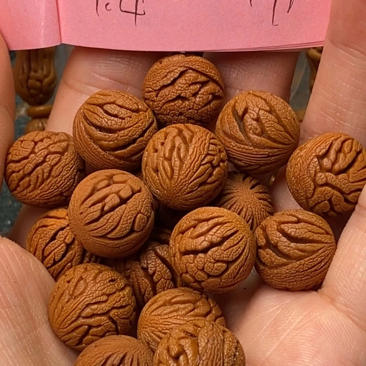 吊坠桃核秦岭龙纹桃核1