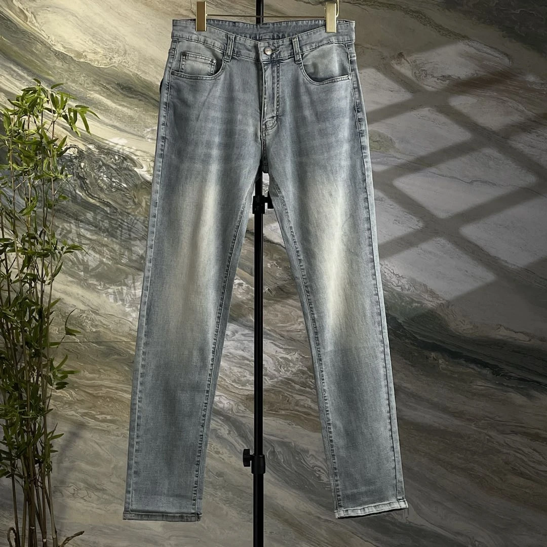 【DS轻奢欧货牛仔】广州精品春夏季直筒牛仔裤休闲裤子GFE-968