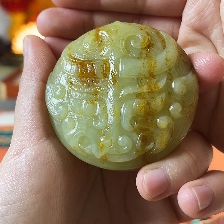 和田玉皮带扣未镶嵌