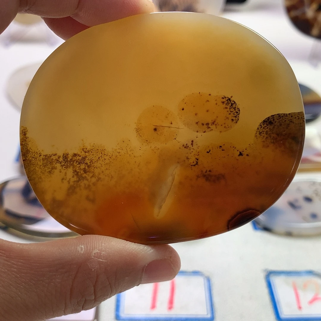 未镶嵌玛瑙/玉髓珠宝半成品