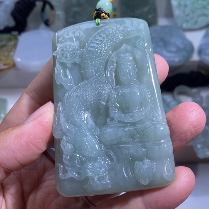 【闪购商品】颈饰未镶嵌翡翠观音