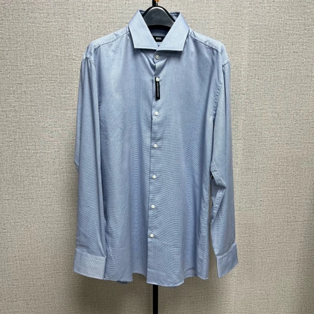 未使用 HugoBoss/雨果博斯 男士长袖衬衫/H3300（剪标）