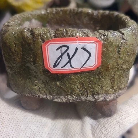 粗陶花盆手工花盆制作