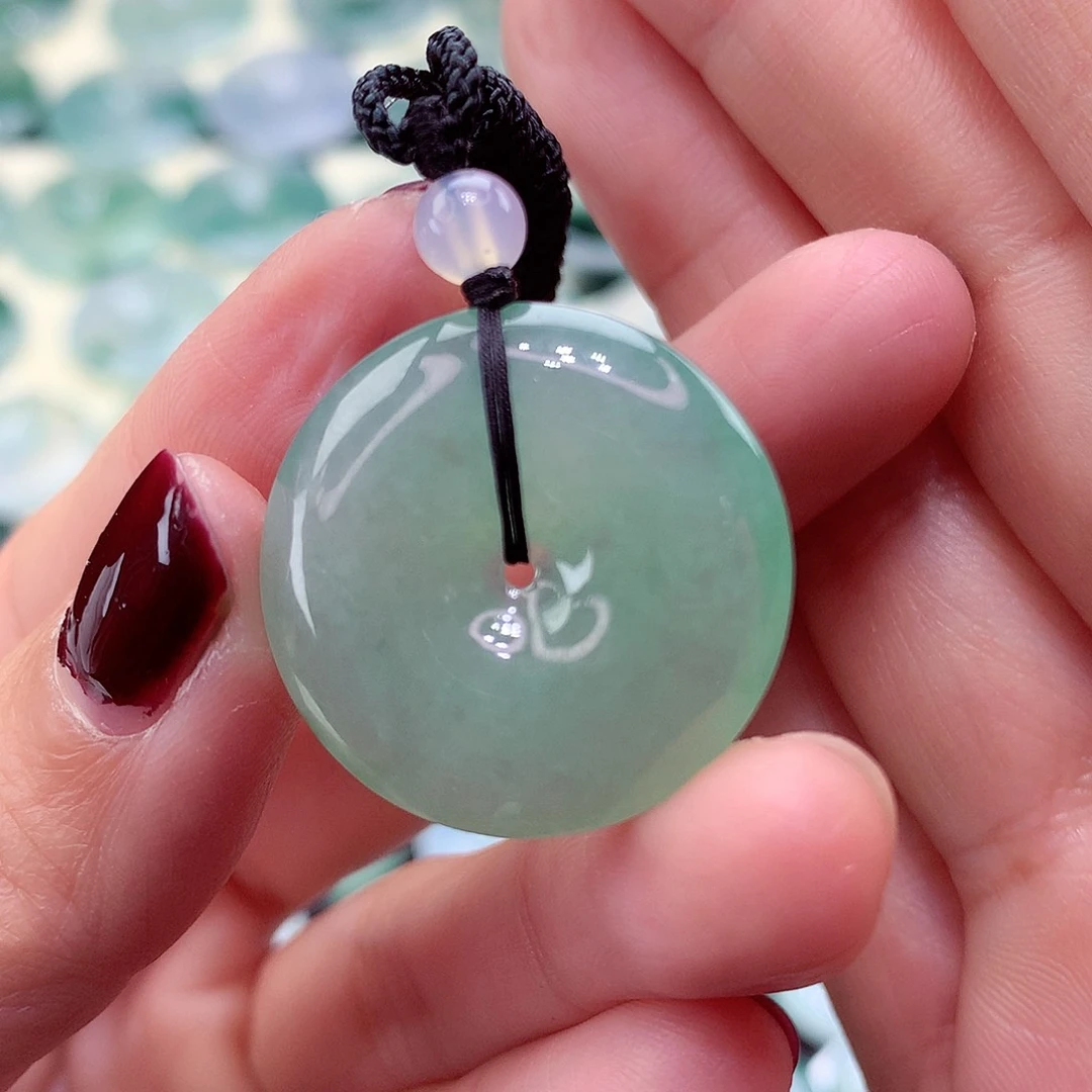 翡翠颈饰未镶嵌30尺寸25/5.1