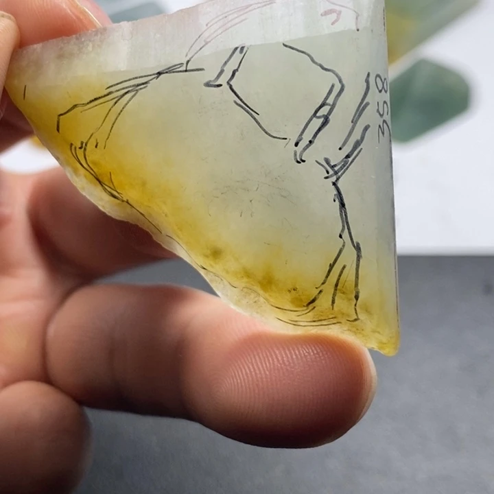 定制翡翠未镶嵌包工