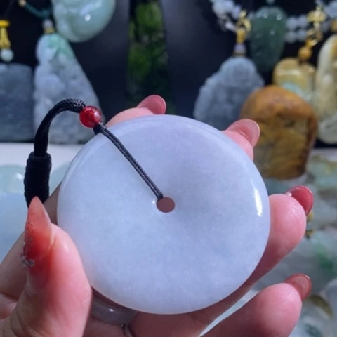 【闪购商品】颈饰未镶嵌翡翠扣子