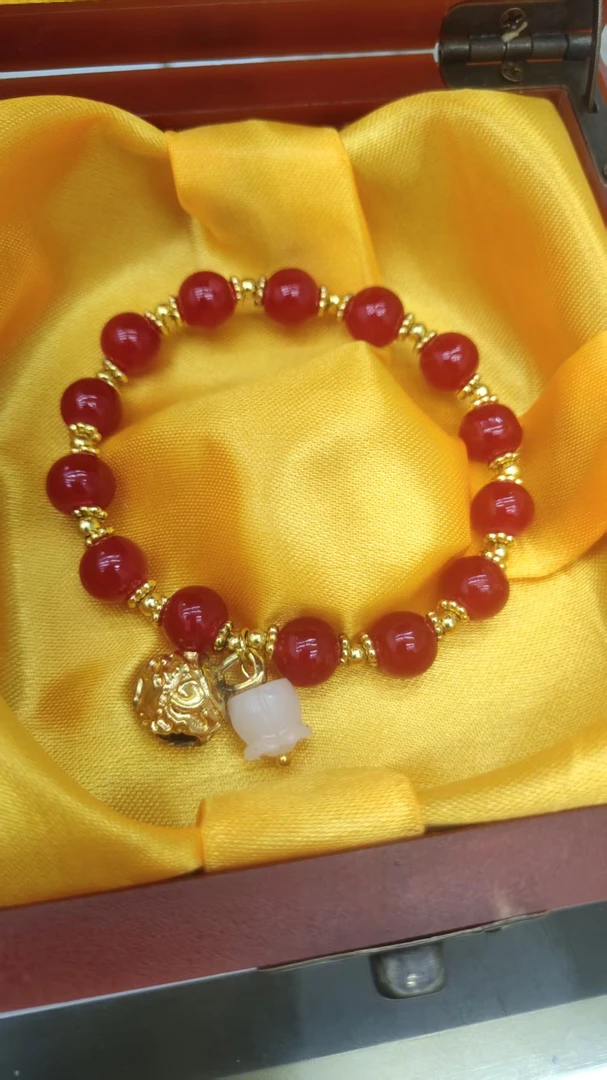 手链 爆款铃铛铃兰花手串K2212