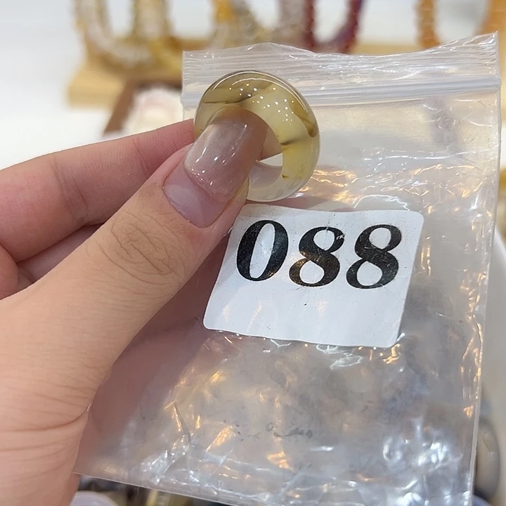 玛瑙/玉髓合金戒指88港15