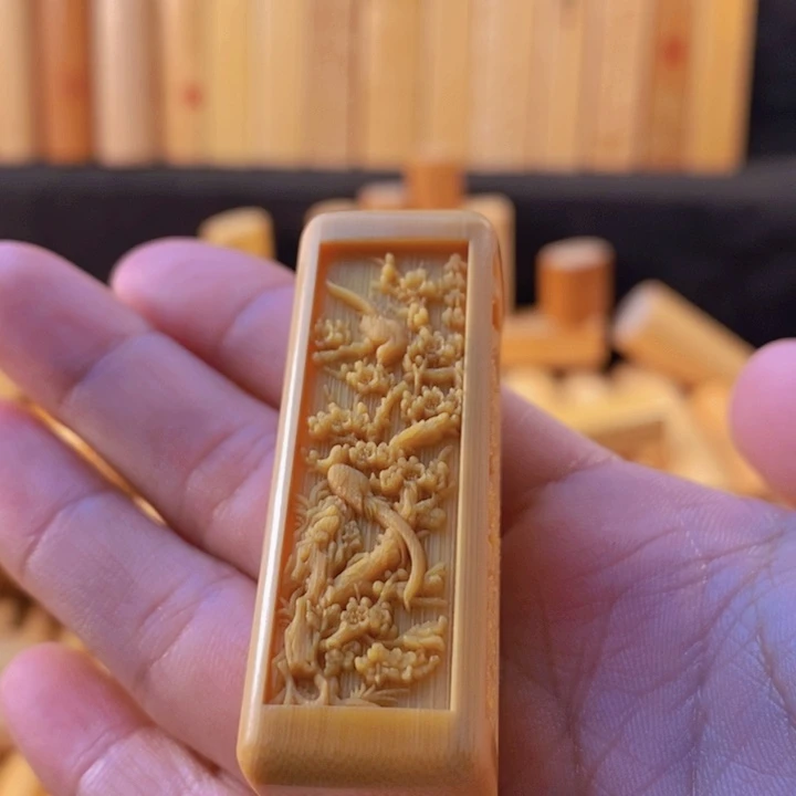 竹掌中宝浮雕图案梅兰竹菊所见即所得