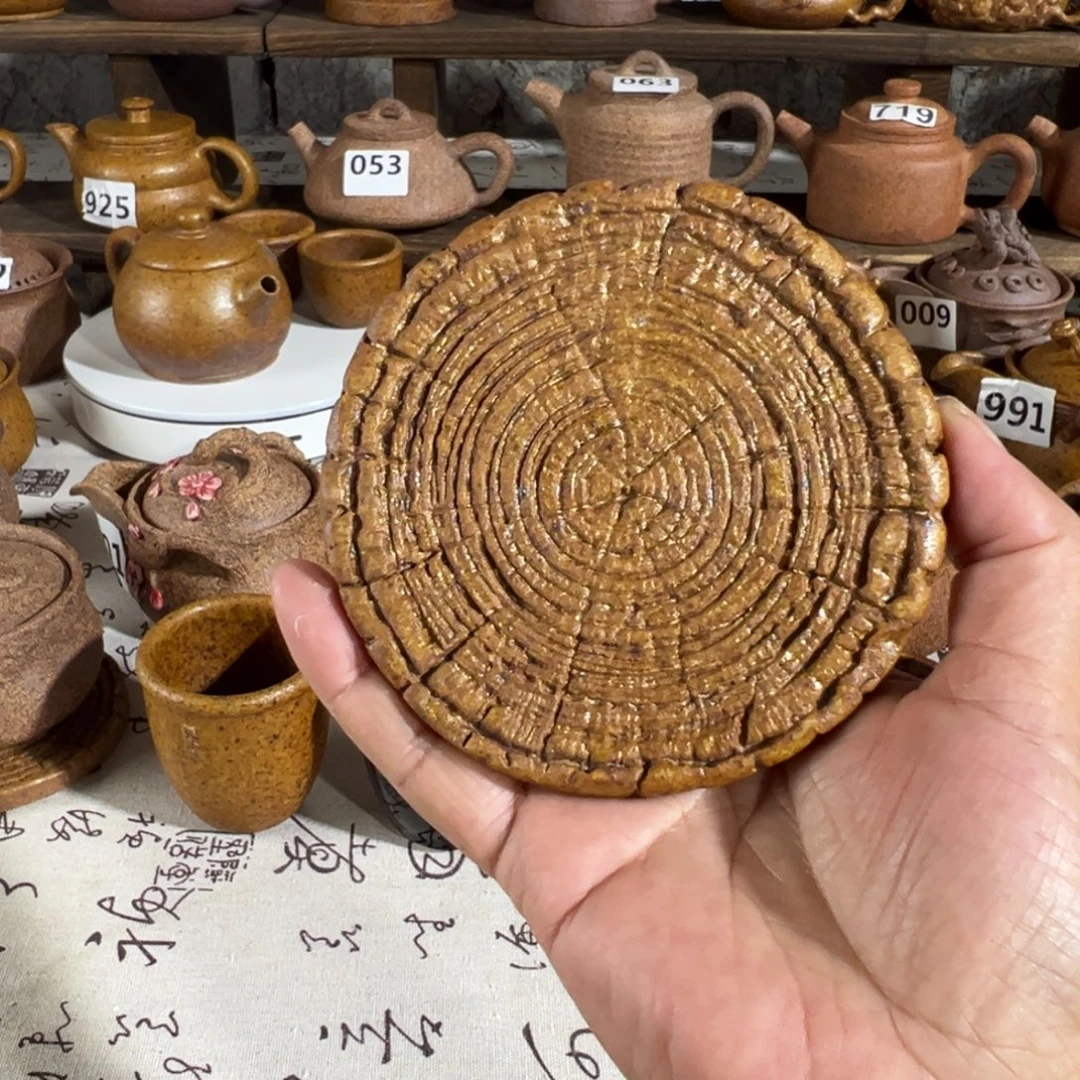 缸杯垫原谷烧高温粗瓷