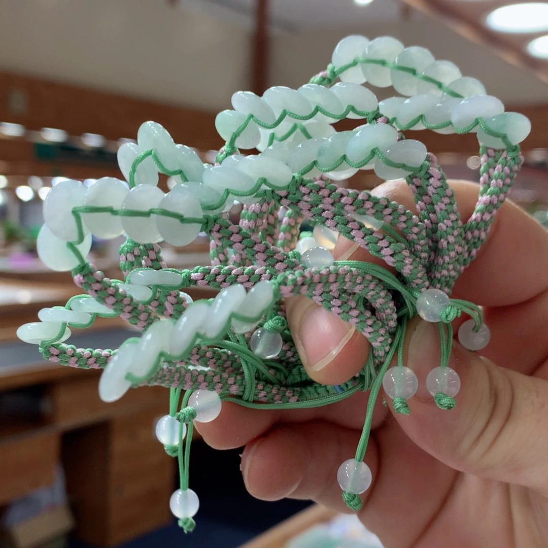 未镶嵌手链翡翠翡翠