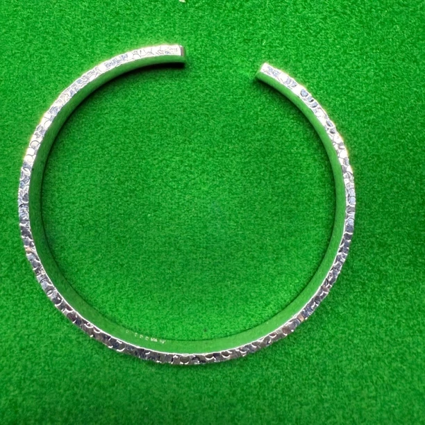 足银社甄选银色手镯26g无礼盒YZ114