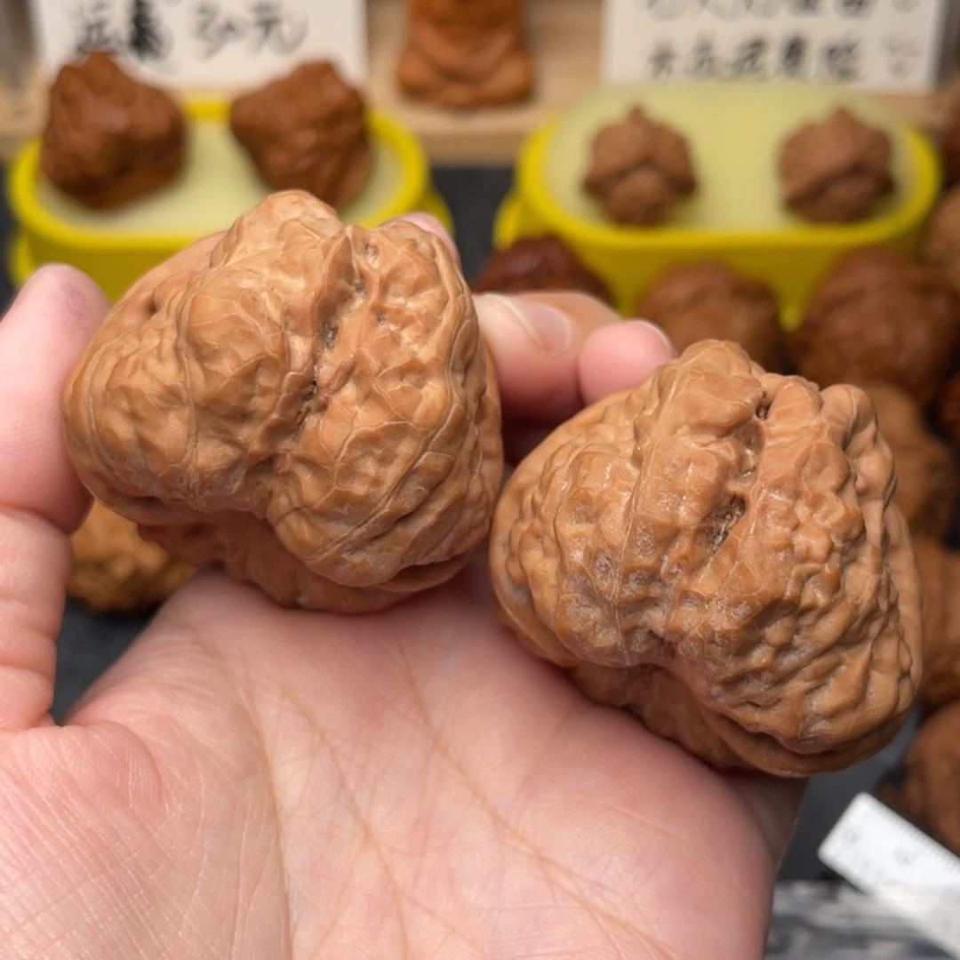 究***槃文玩核桃把件全品44
