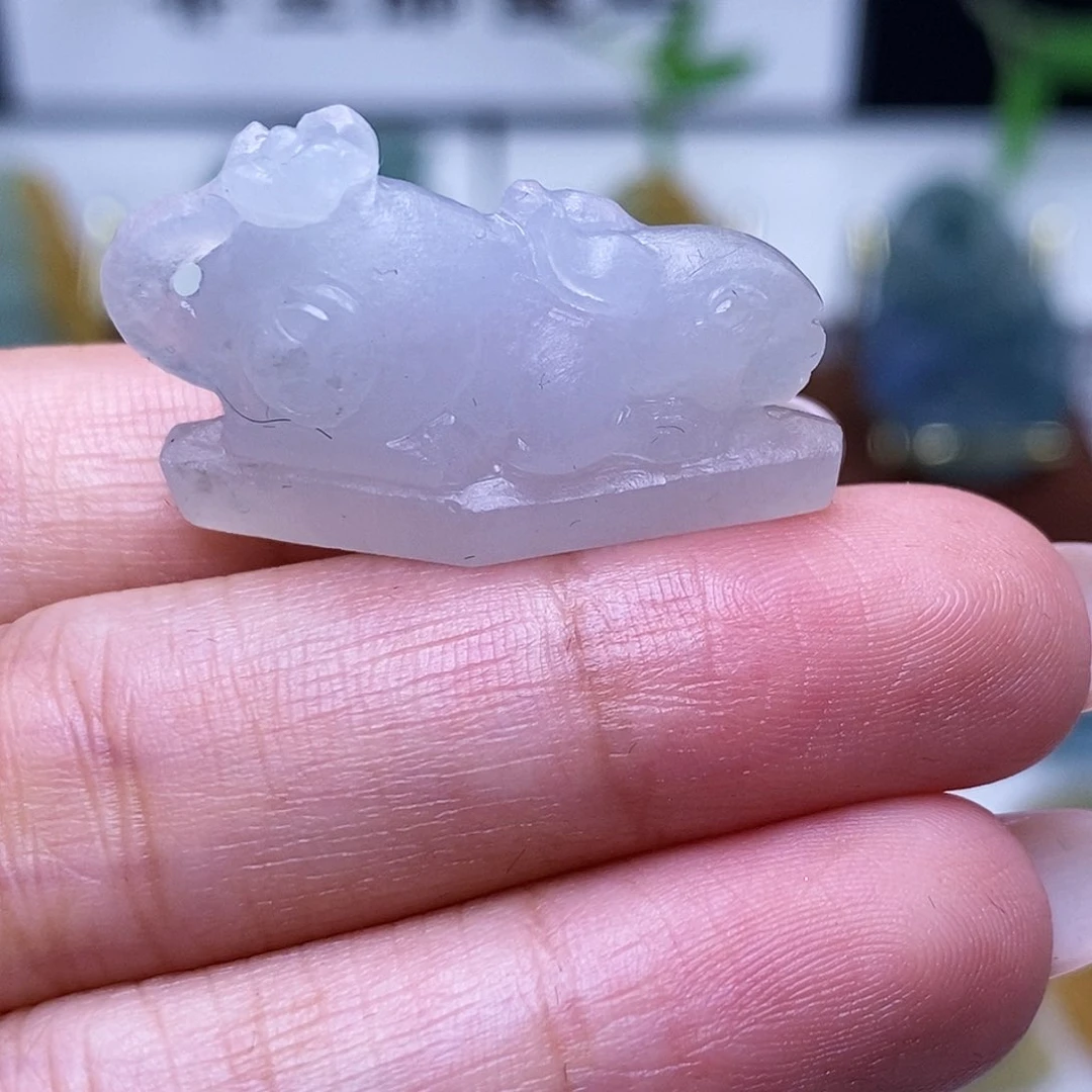 定制翡翠未镶嵌毛货