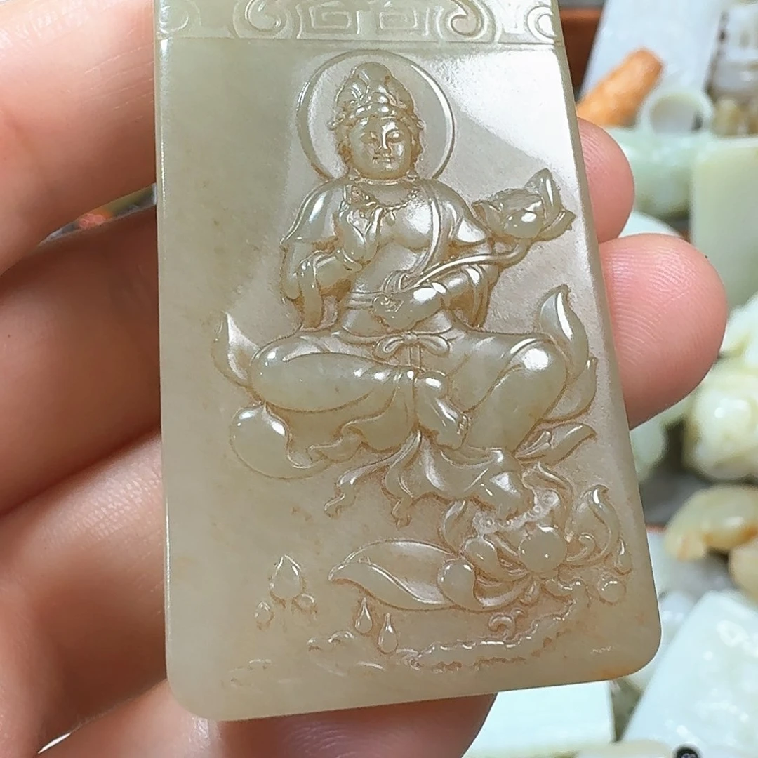 未镶嵌和田玉挂件