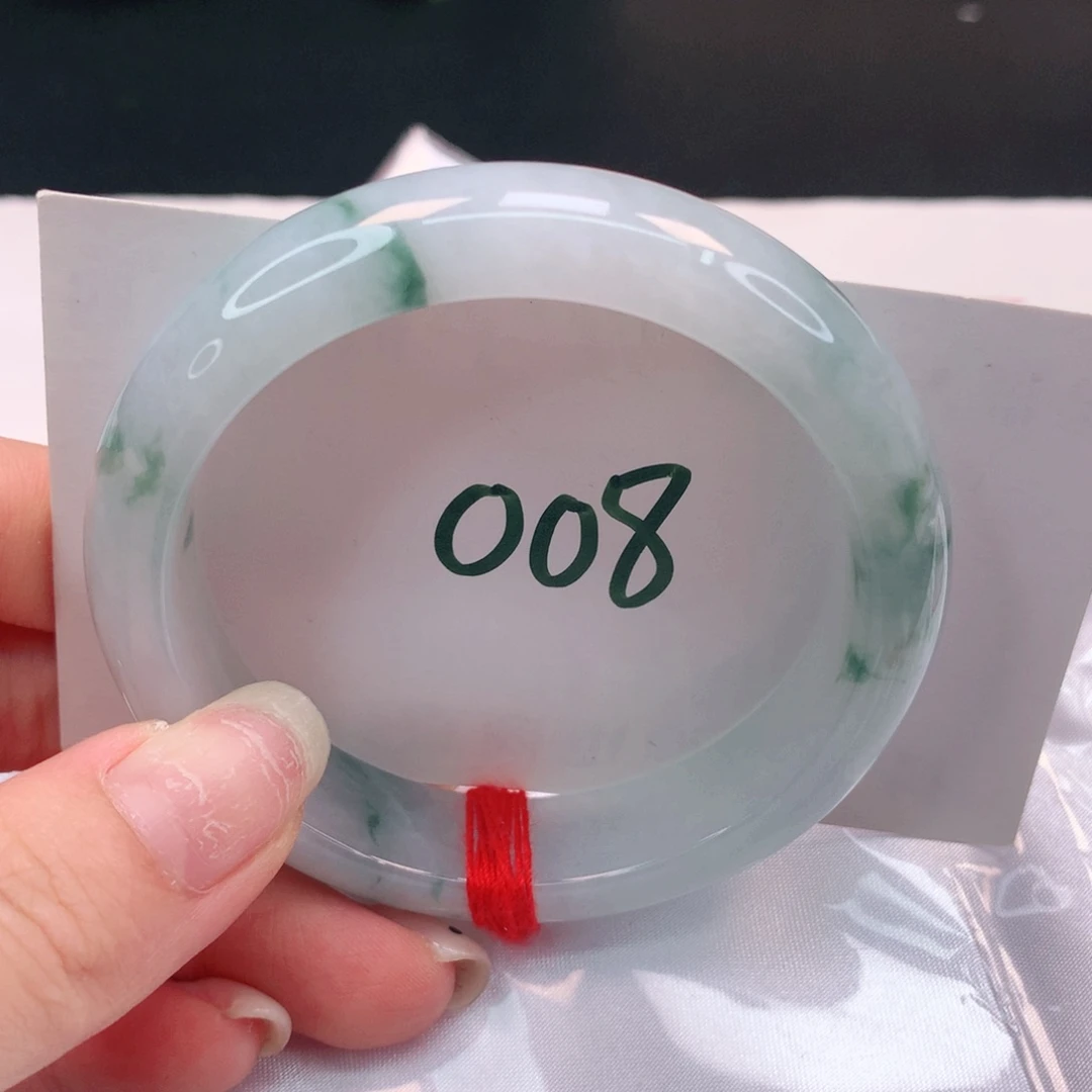 翡翠手镯未镶嵌缅甸天然A货翡翠