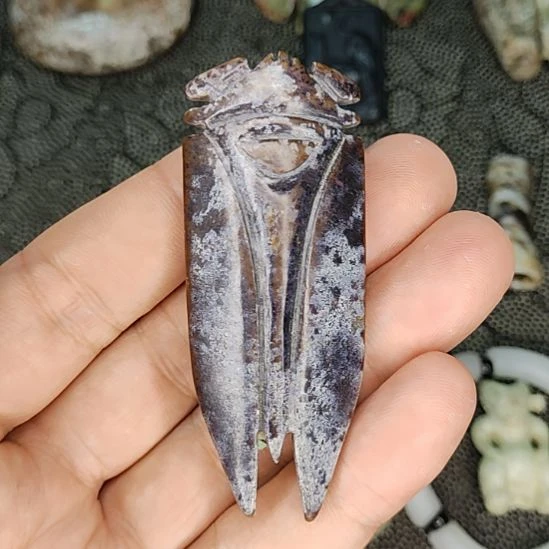 把件龙脊菩提物件优美，欢迎咨询
