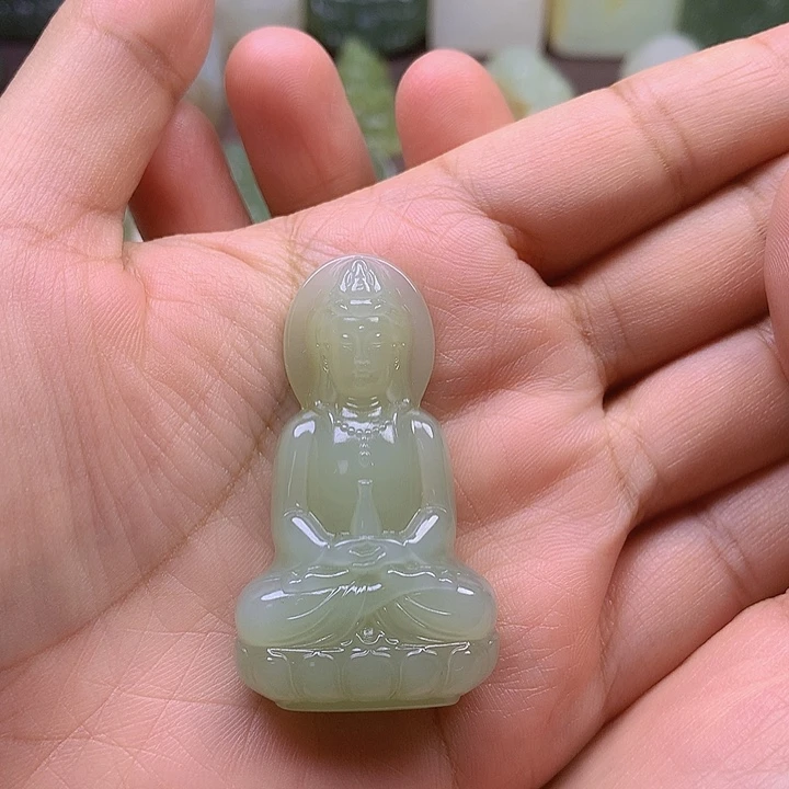 颈饰未镶嵌和田玉