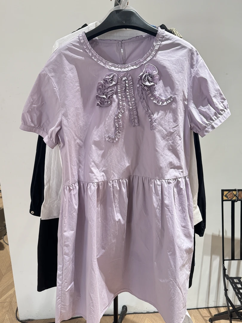 【样衣】短袖连衣裙i04066