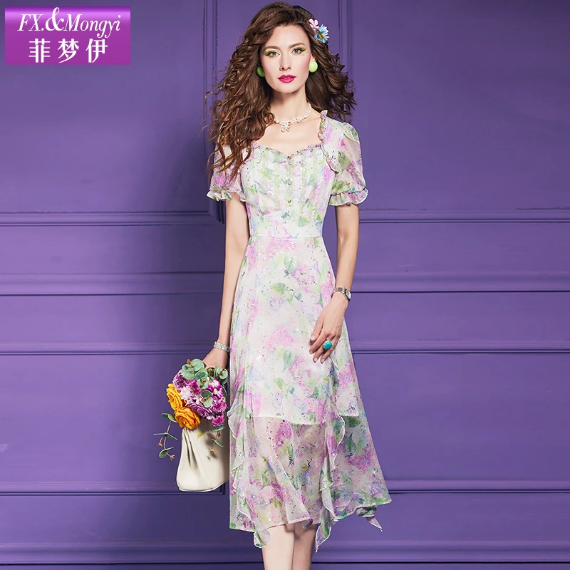 菲梦伊新款时尚连衣裙63545