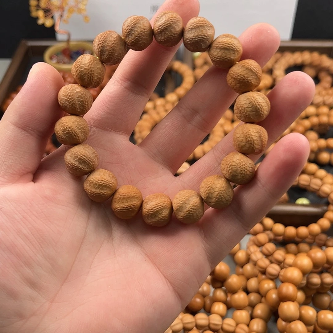 猴头核桃手串灵蛇猴头微微微瑕疵