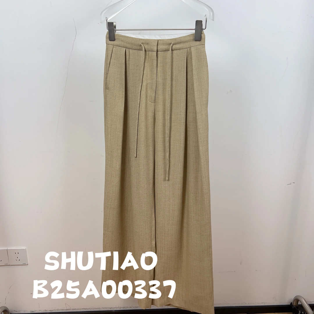 【SHUTIAO】2024秋冬：新款小众设计款裤子B25A00337