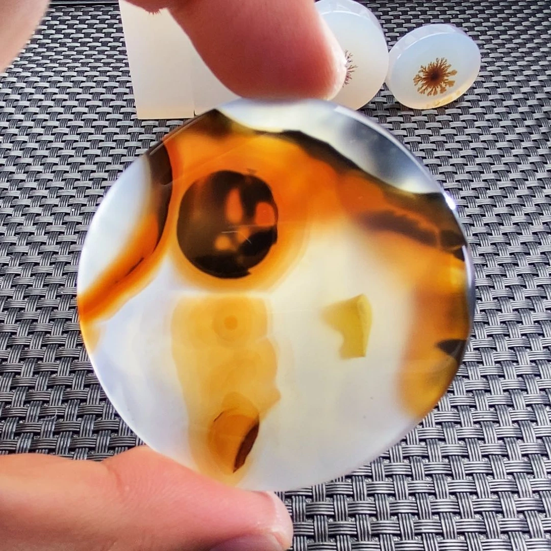 玛瑙/玉髓未镶嵌吊坠(不含链)60