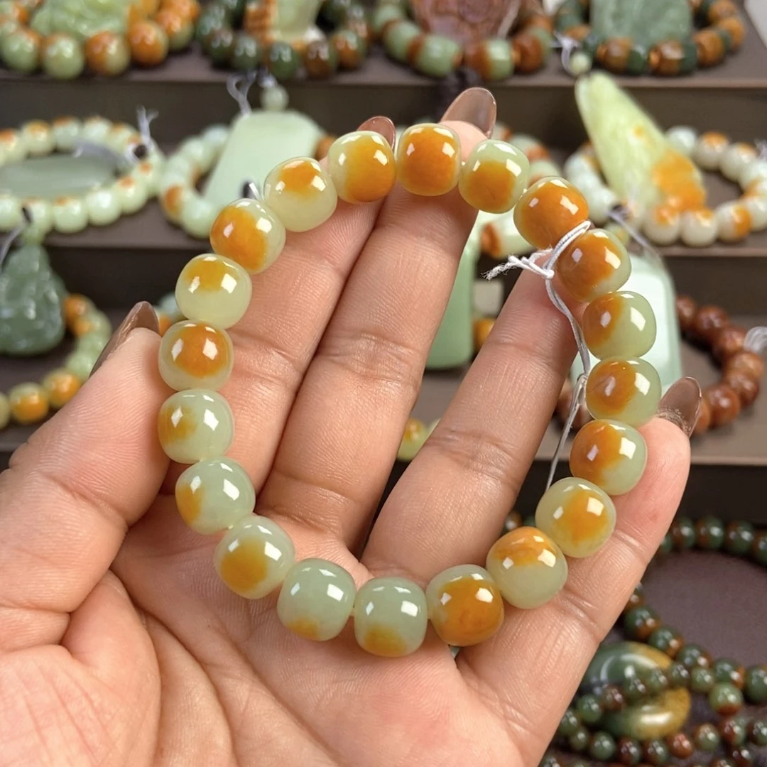 手串未镶嵌透闪石质玉