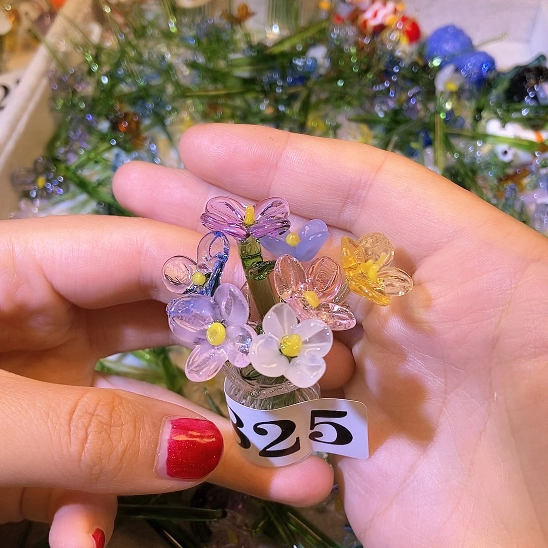 琉璃手工艺品825花瓶