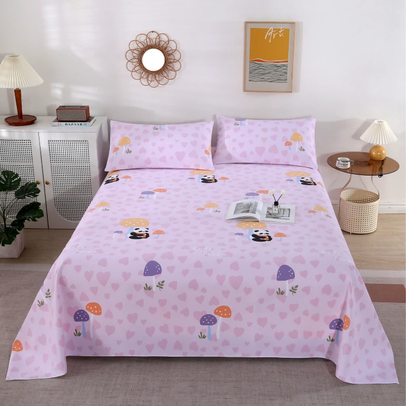 正宗山东粗布棉布床单透气加大单人学生宿舍榻榻米老粗布炕单