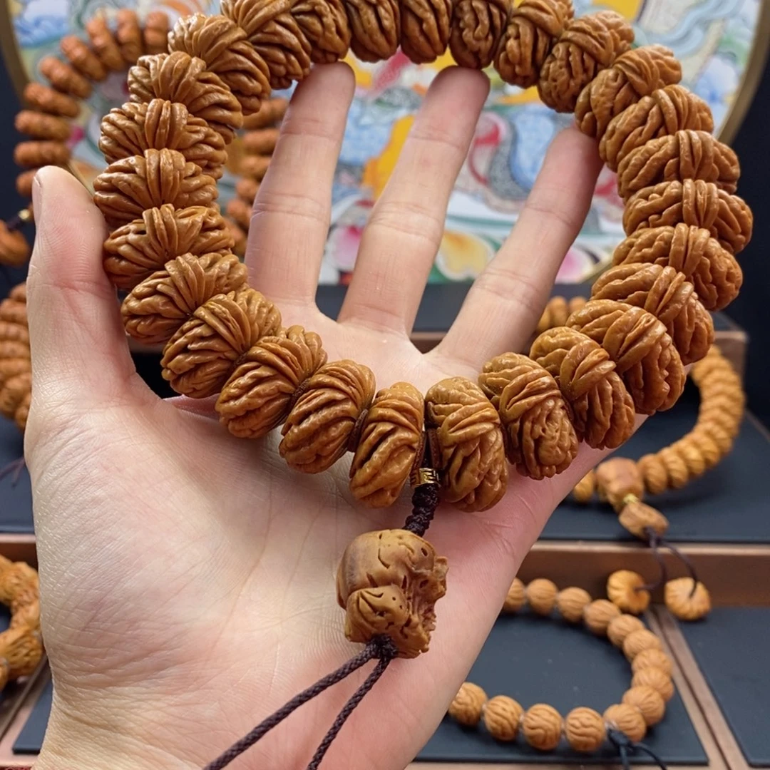 桃核手串p***l龙纹桃核矮刺
