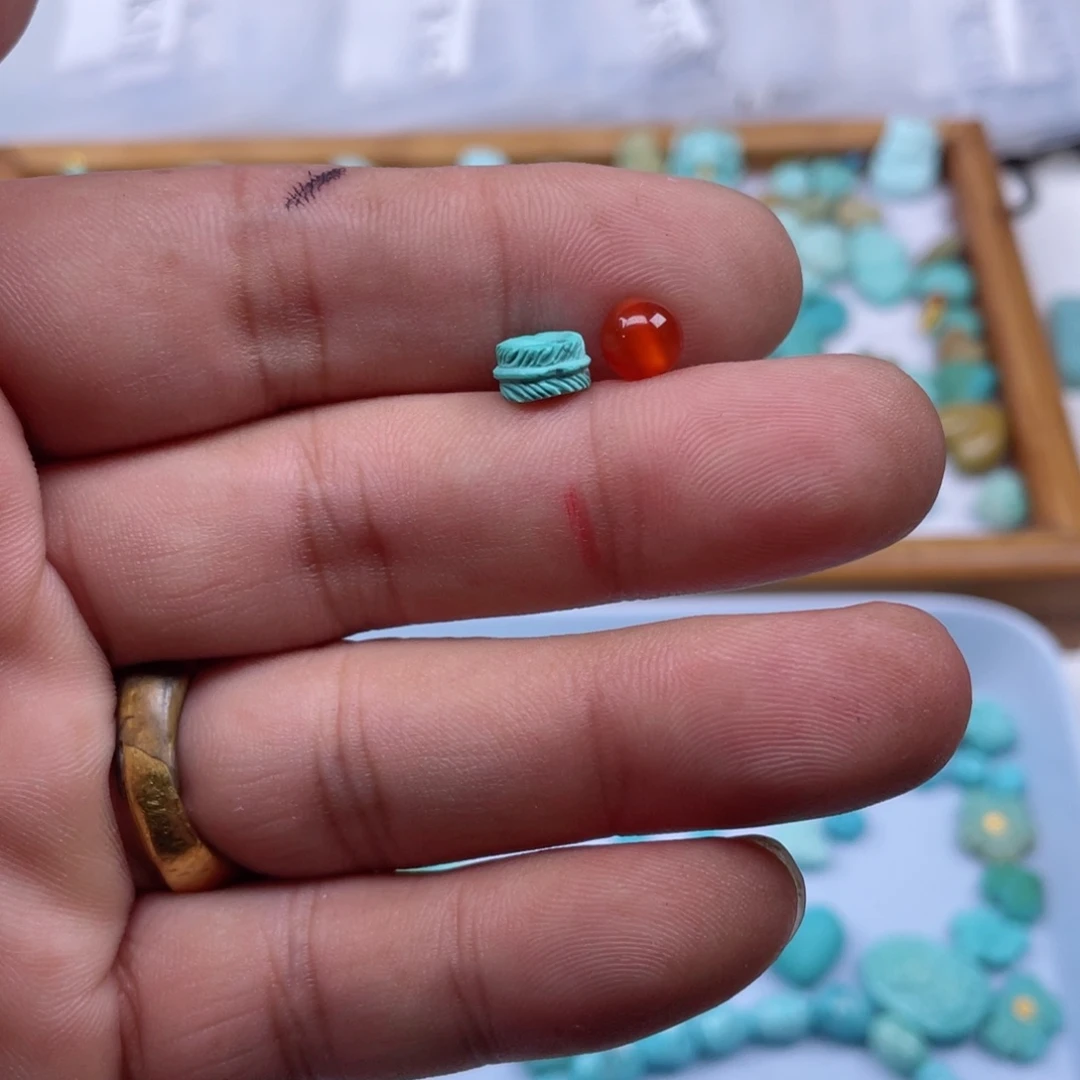 颈饰未镶嵌南红玛瑙179