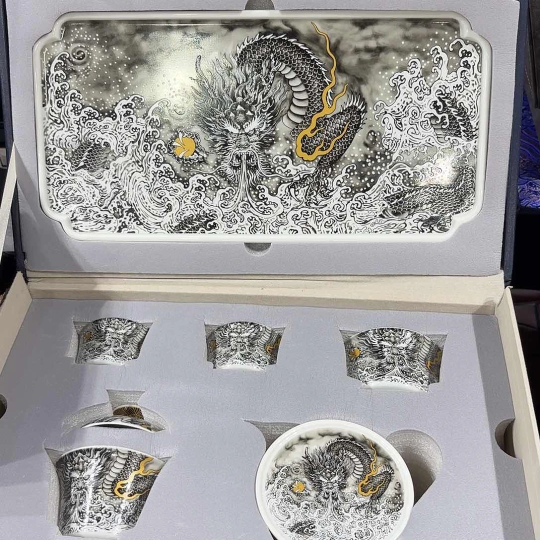 瓷片景德镇手工茶具