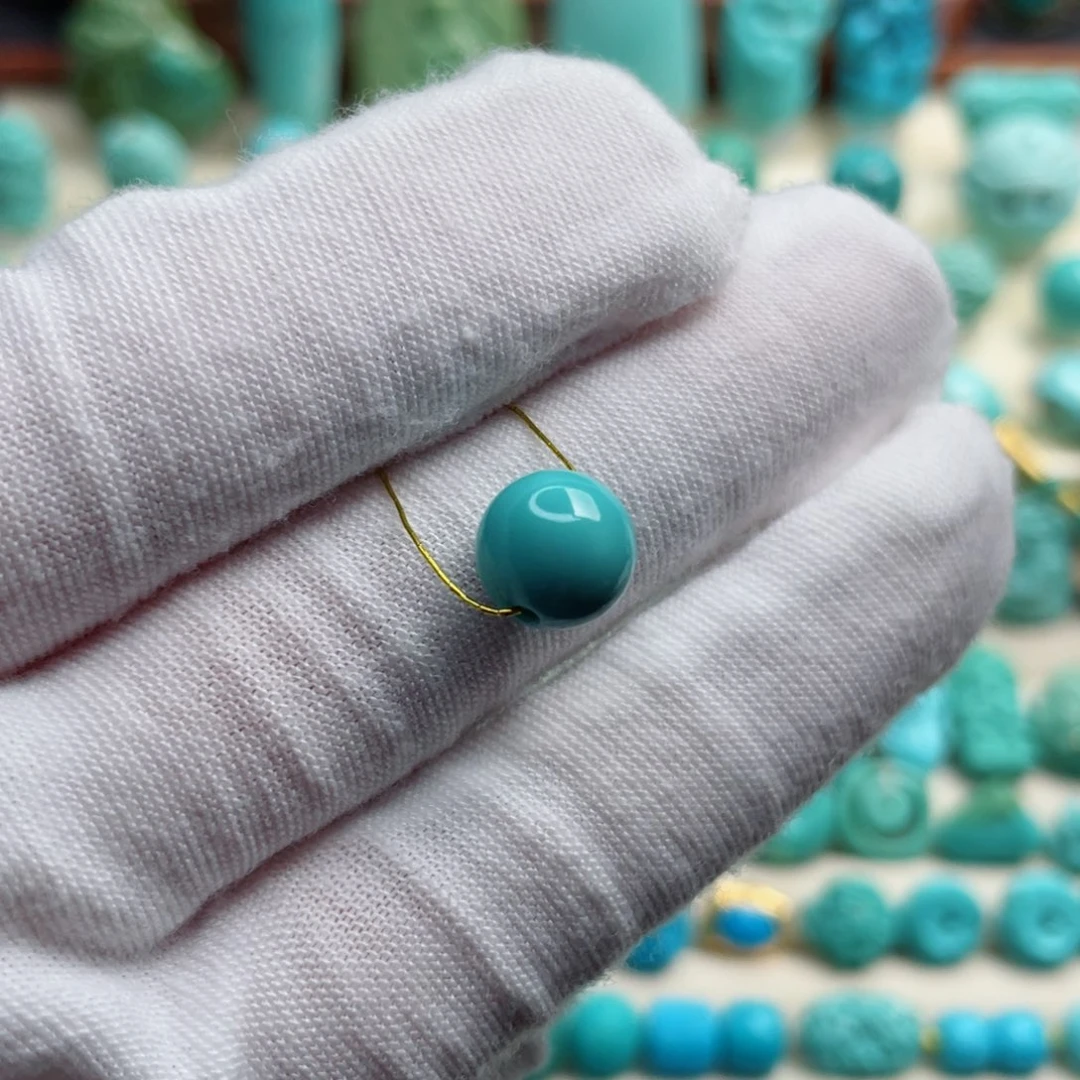 未镶嵌绿松石珠宝奇石