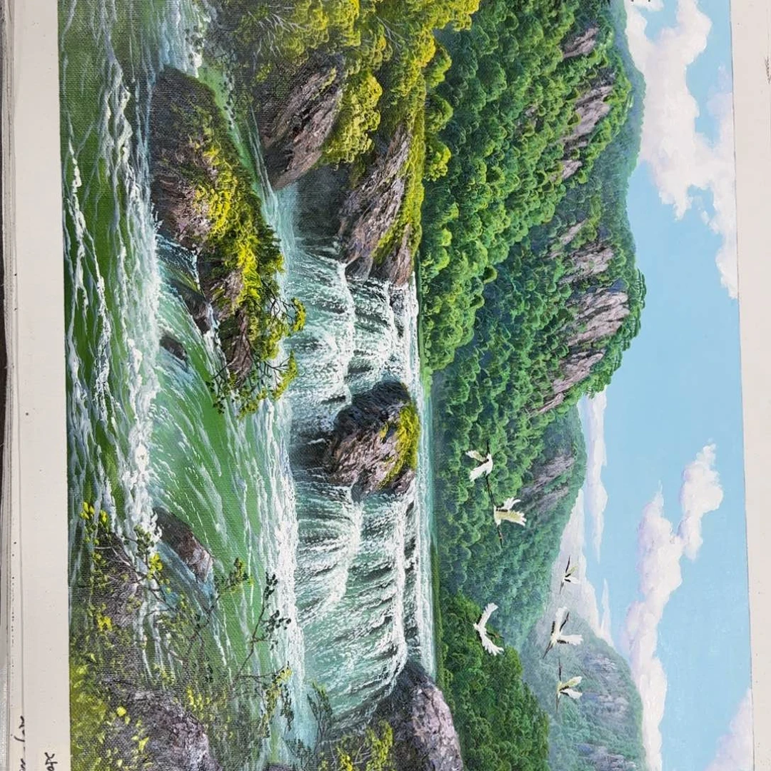 油画加油加油努力加油加油加油