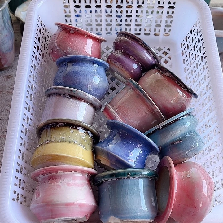 红陶陶瓷花盆369