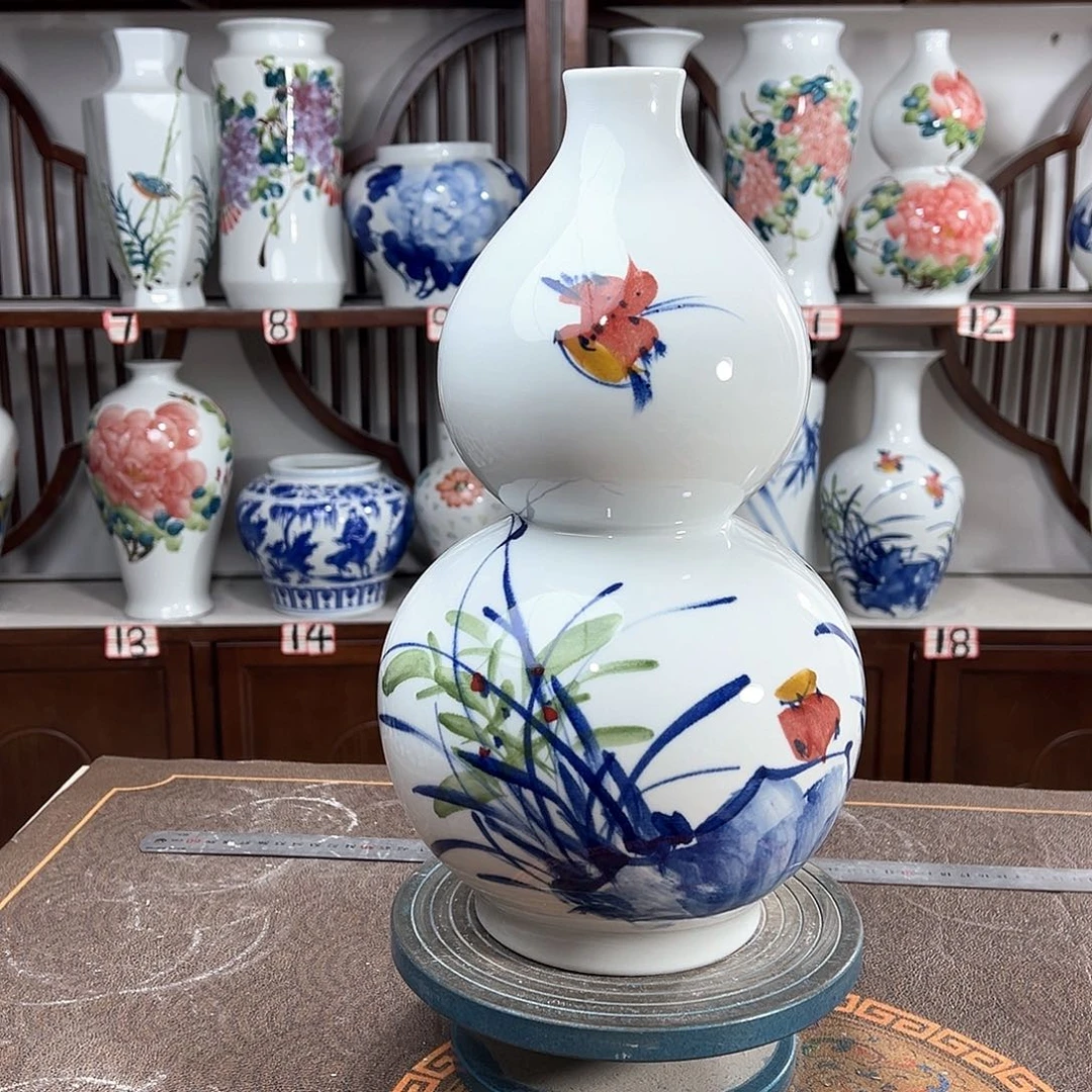 摆件景德镇陶瓷葫玉
