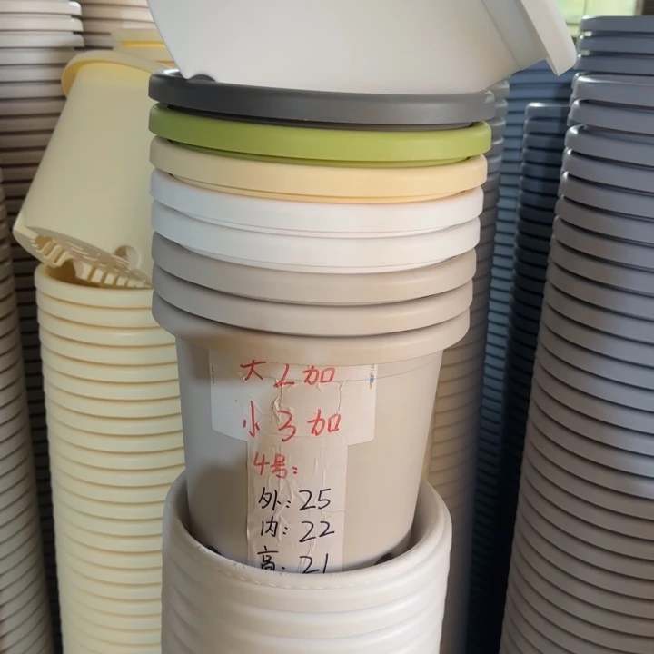 四季4#口径25无托纯白5个