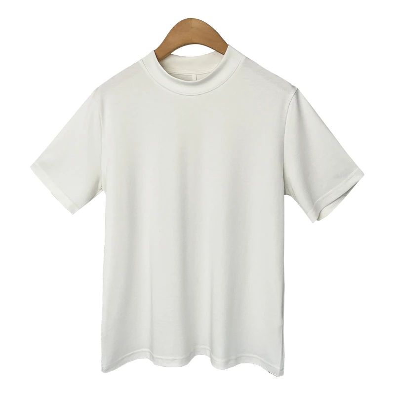 奢华材质经典洋气纯色匹马棉上衣（240213）