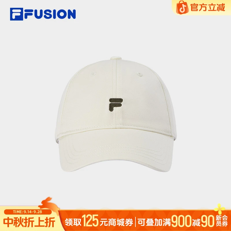 斐乐新款时尚百搭印花运动中性情侣鸭舌休闲帽T13U453205