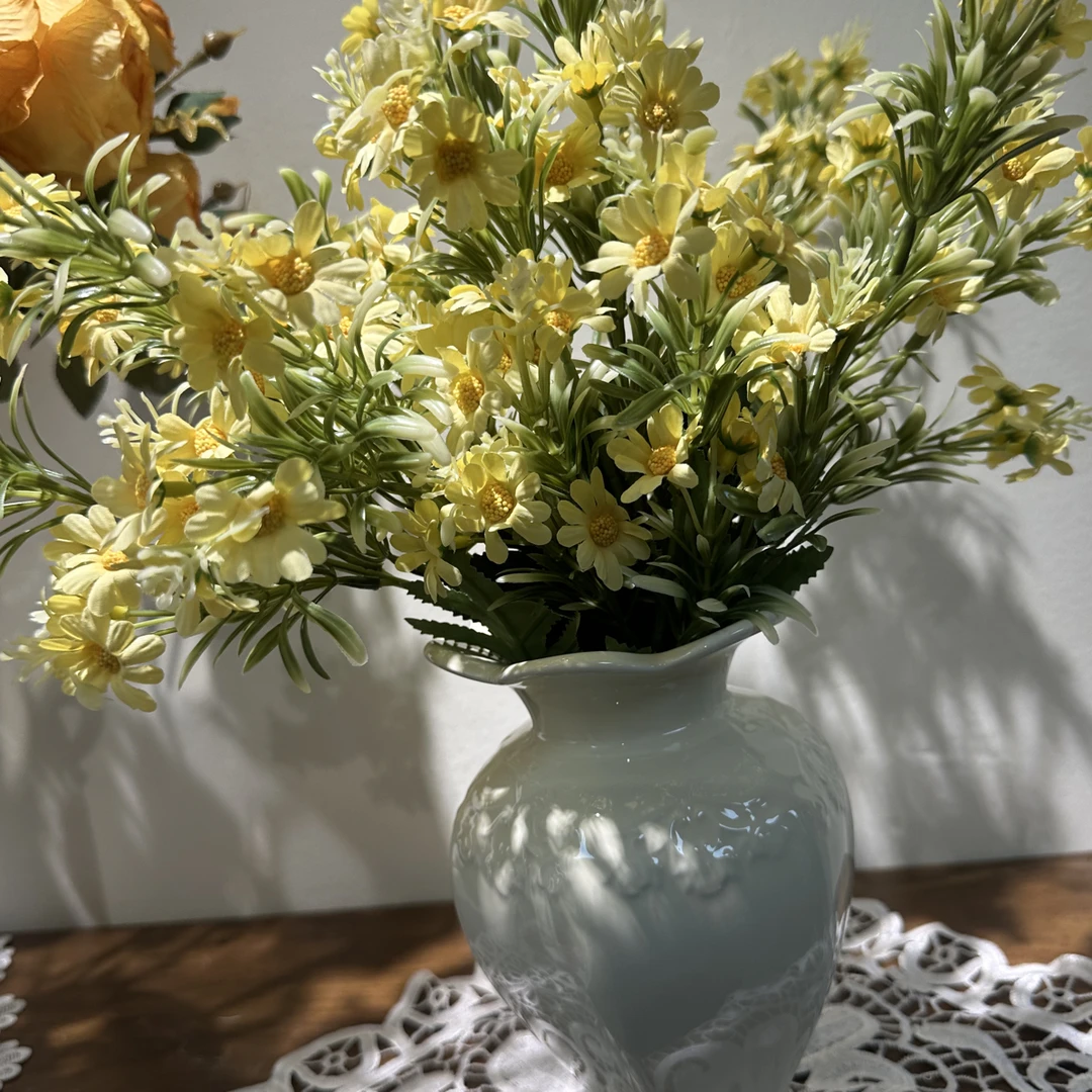 仿真花假花干花花束客厅摆设花家居装饰塑料花餐桌花艺摆件