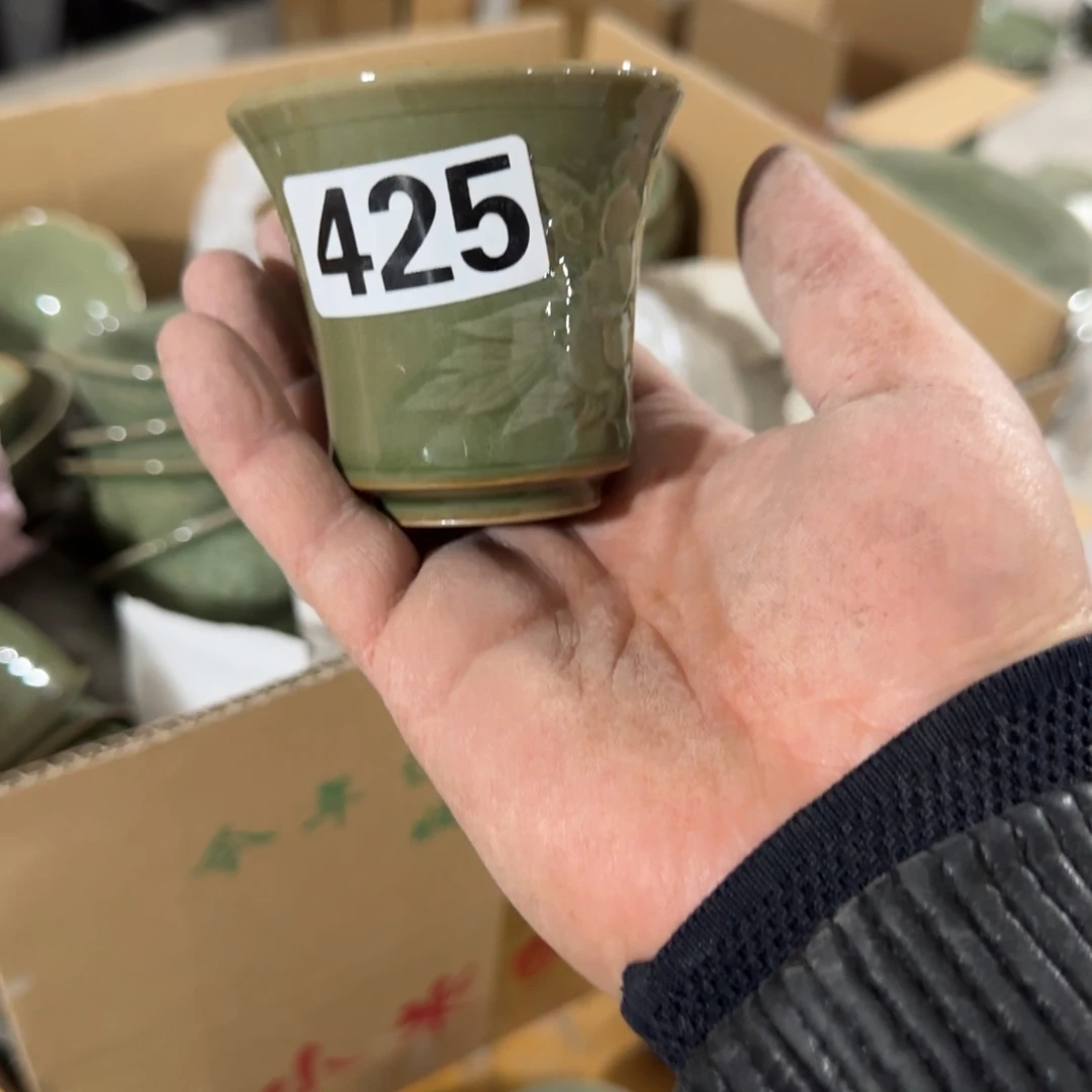 耀州窑手工主人杯瑕疵不退换