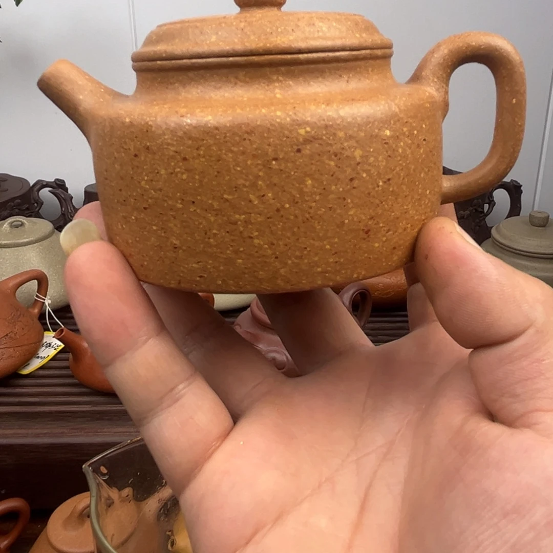 茶壶紫砂黄降坡德中
