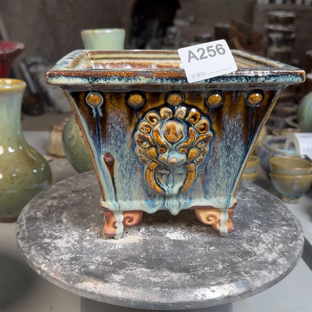 段泥花盆铁*256瑕疵品
