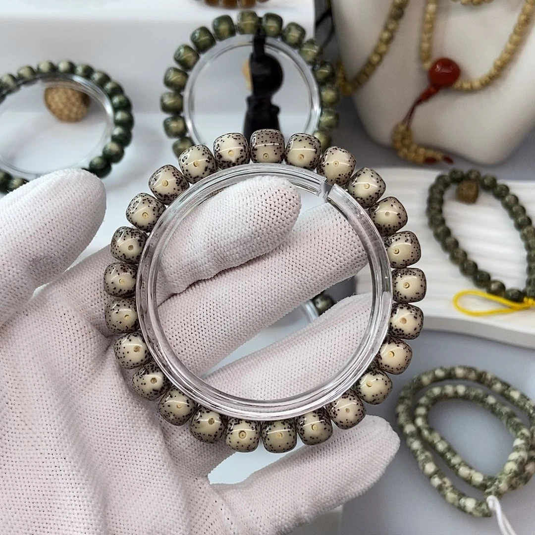 星月菩提手串卡9粉调冰糖大眼睛m10