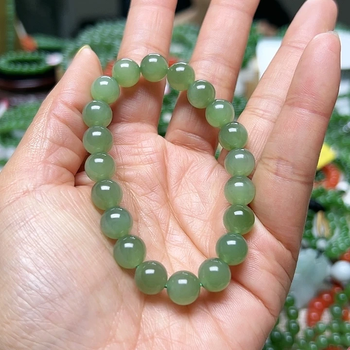 和田玉（碧玉）手串未镶嵌